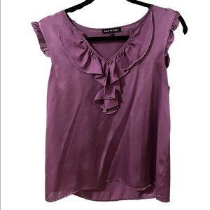 Violet & Claire Satin Blouse